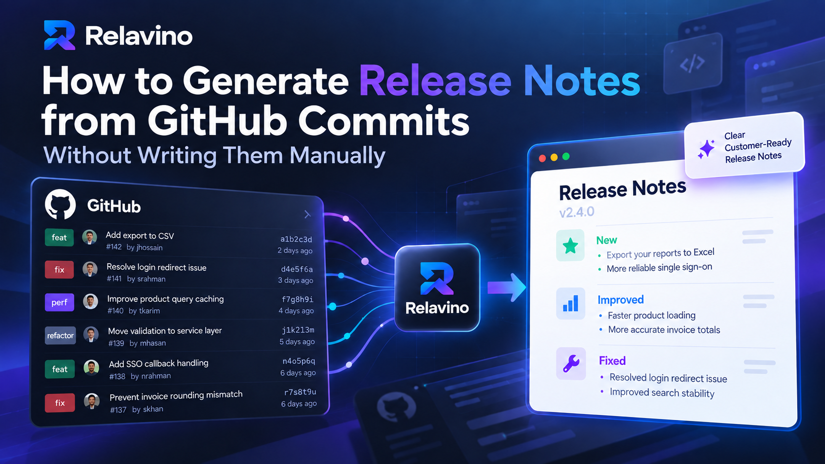 How to Generate Release Notes from GitHub Commits Without Writing Them Manually
